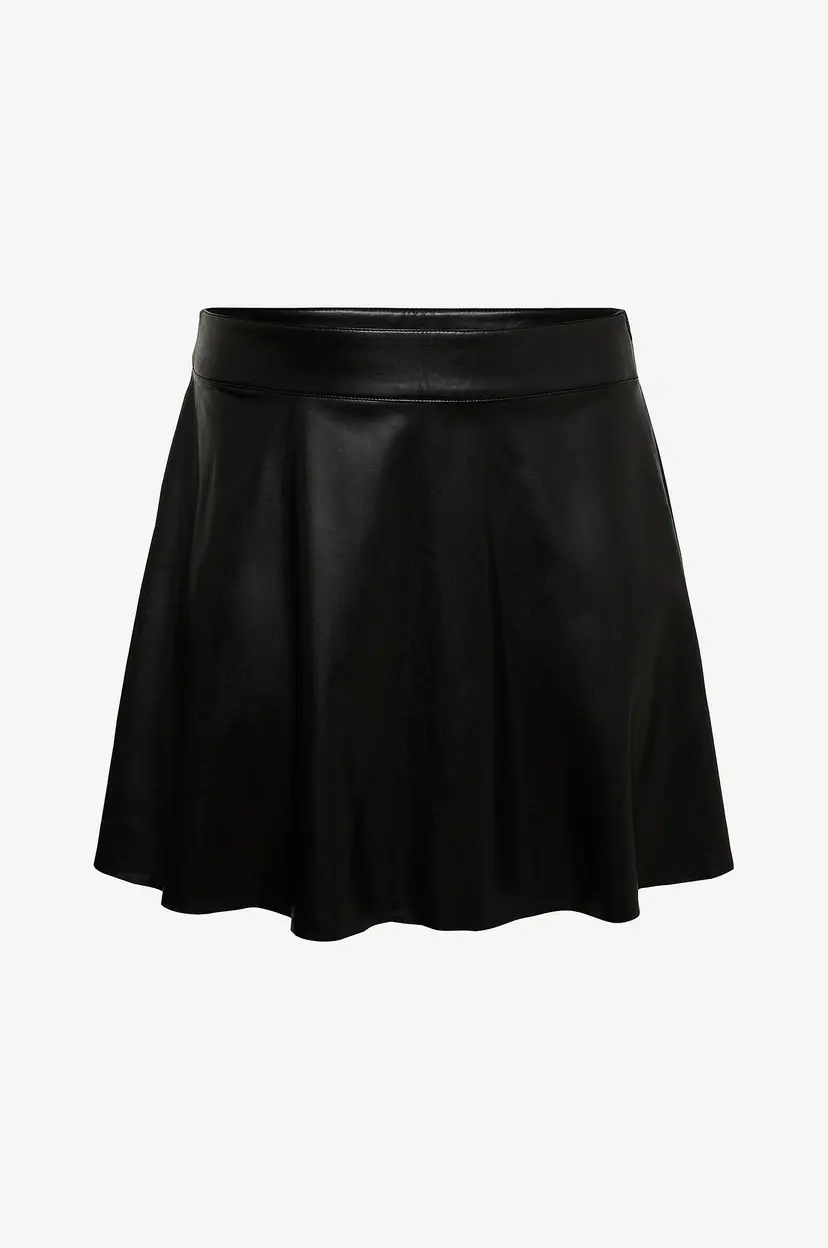 Vero Moda Curve Skjørt Vmcverona Mw Pl Skirt Cur - Svart
