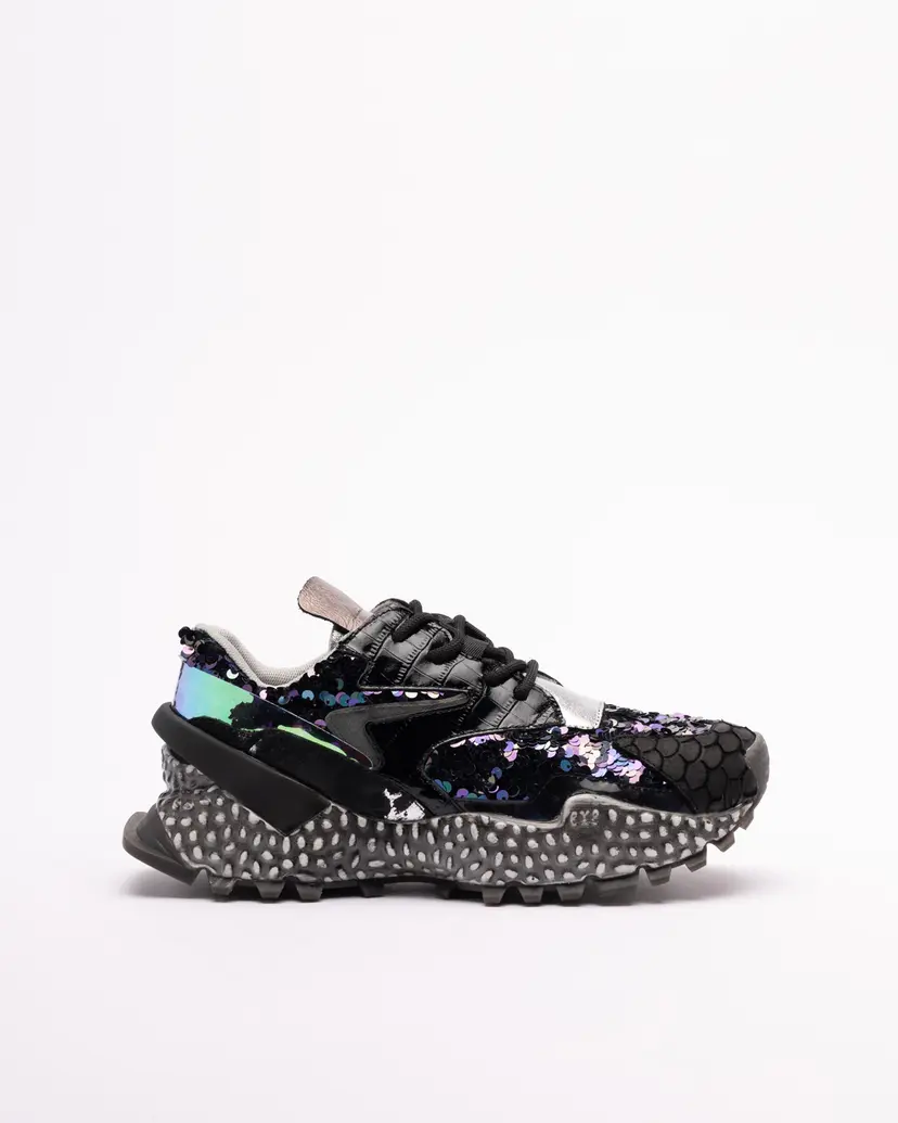 Exé Exé 999-14 Black Sneakers