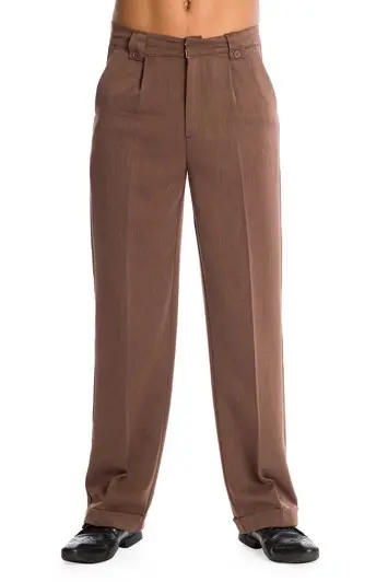 Collectif Dressed for succes pants - Brown