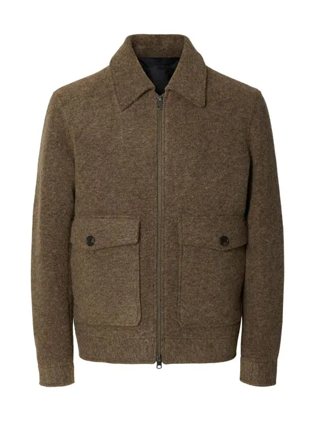 SELECTED SLHJAKOB WOOL BLEND JKT