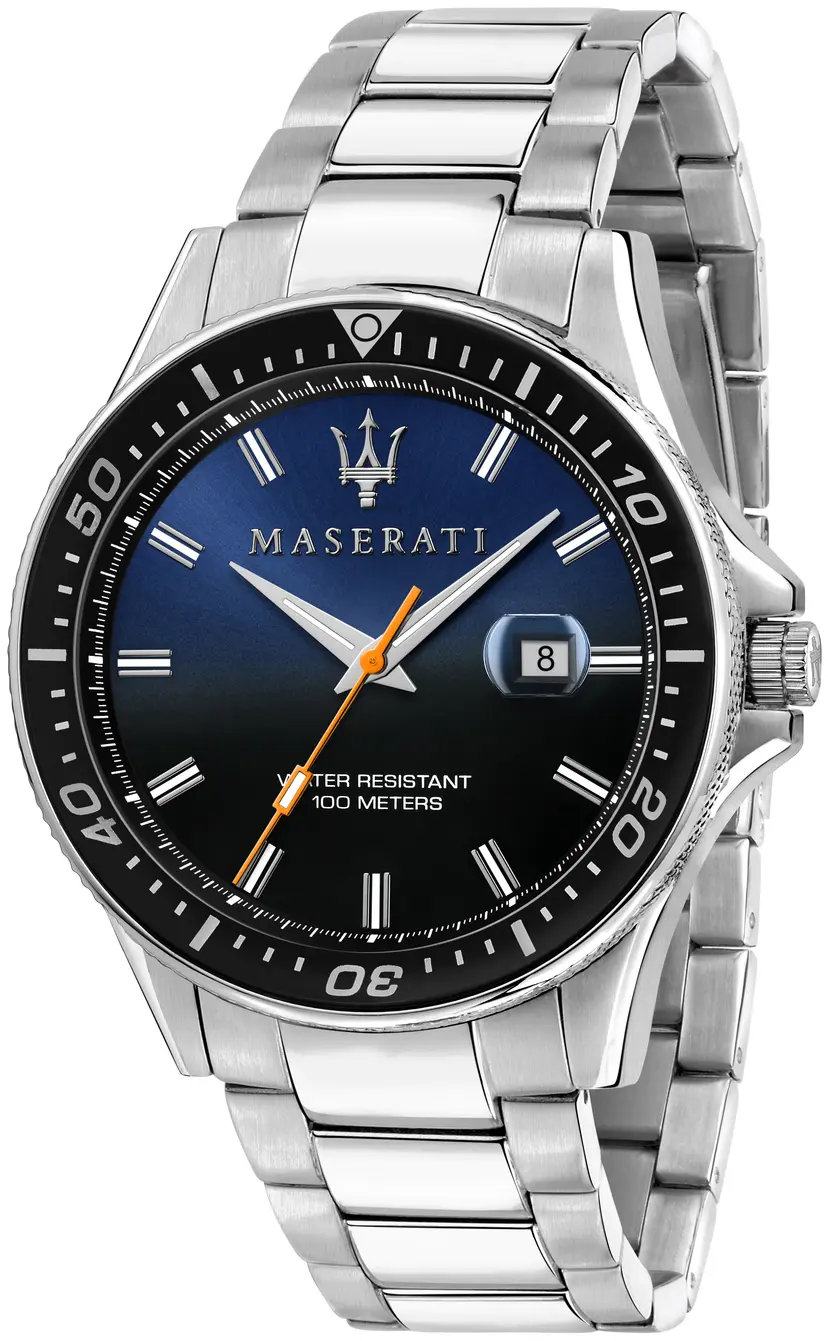 MASERATI Maserati Herreklokke R8853140001 Sfida Blå/Stål Ø44 mm