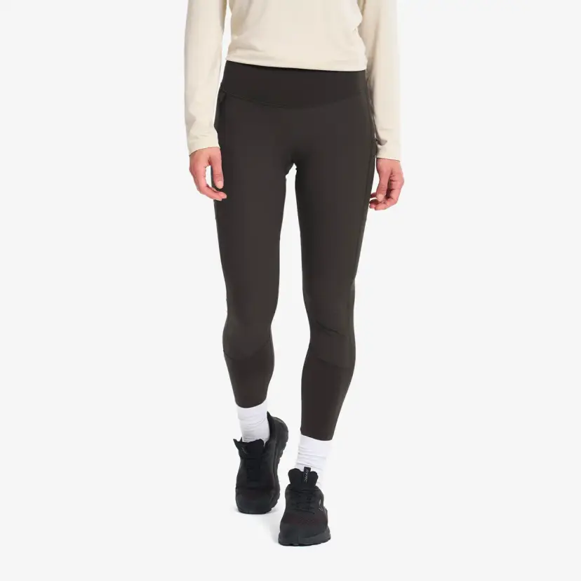 RevolutionRace Summit Wind Hiking Pocket Leggings Dame Espresso