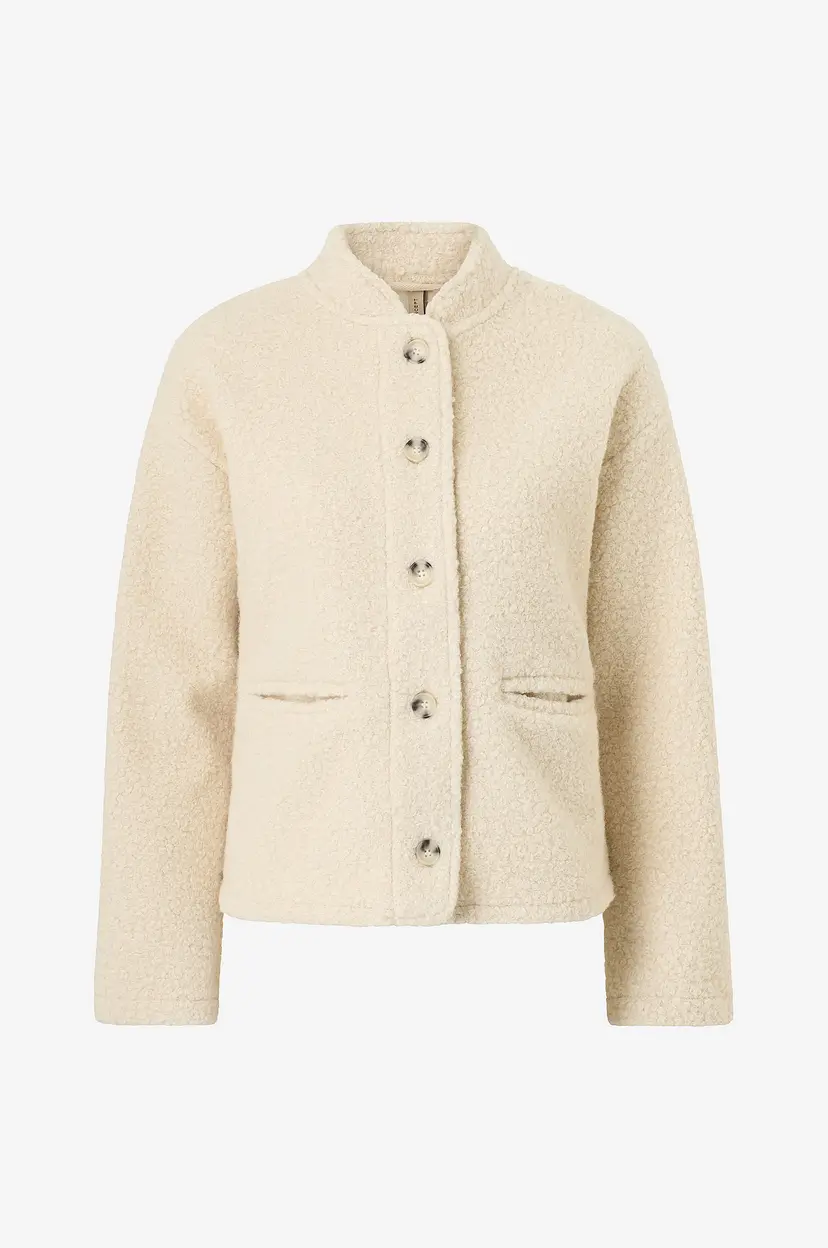 Soyaconcept Teddyjakke scShaima 1 - Beige