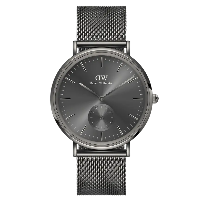 Daniel Wellington Graphite 40mm Watch Classic Multi-eye Mesh | DW