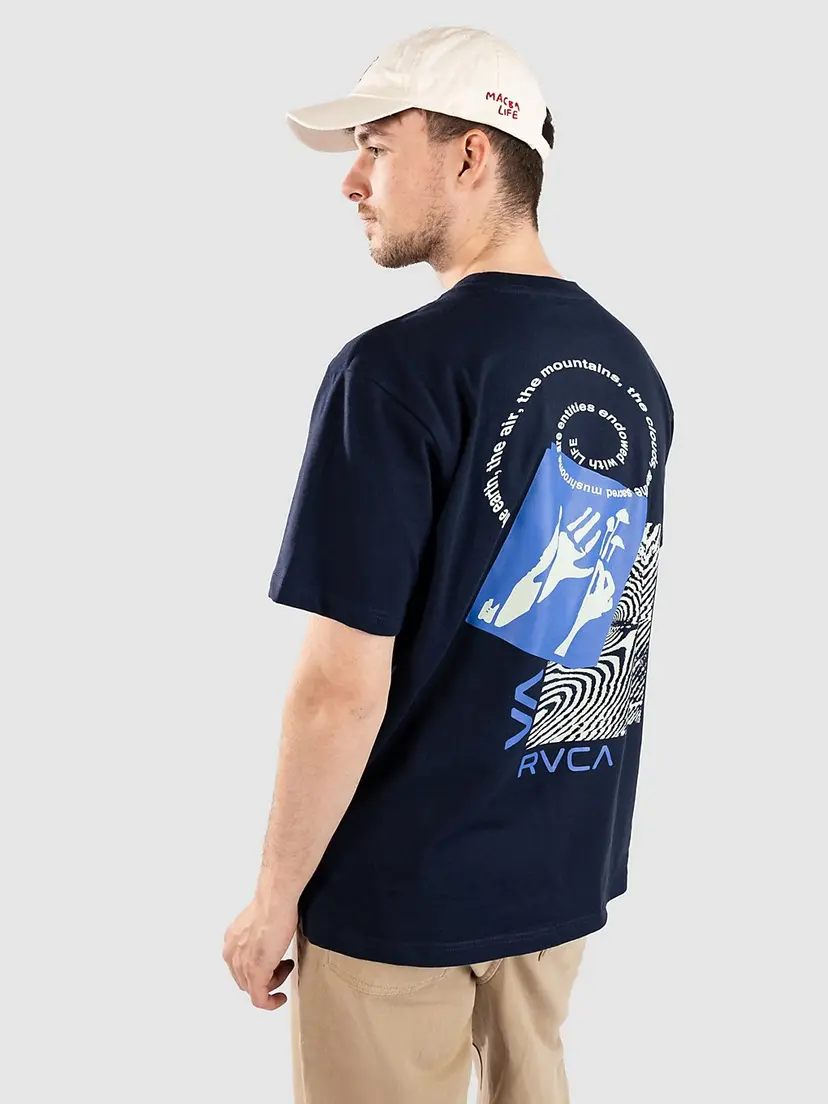 RVCA RVCA Prmtvo Light Dose T-skjorte blå