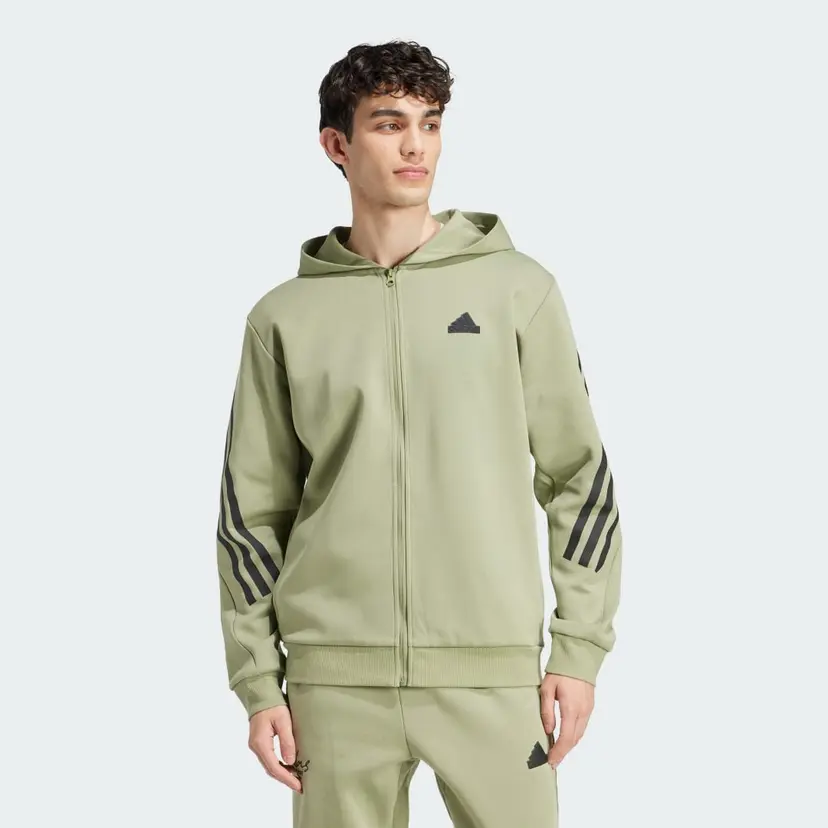 Adidas Future Icons 3-Stripes Full Zip Hettegenser