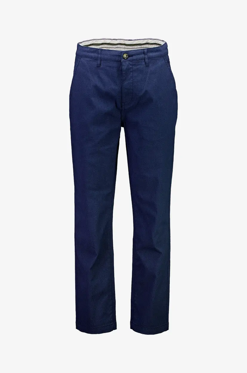 Lindbergh Chinos Aop Superflex Chino Pants - Blå