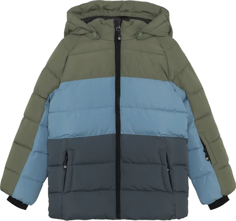 Color Kids Color Kids Kid´s Ski Jacket -Quilt & Colorblock Windward Blue