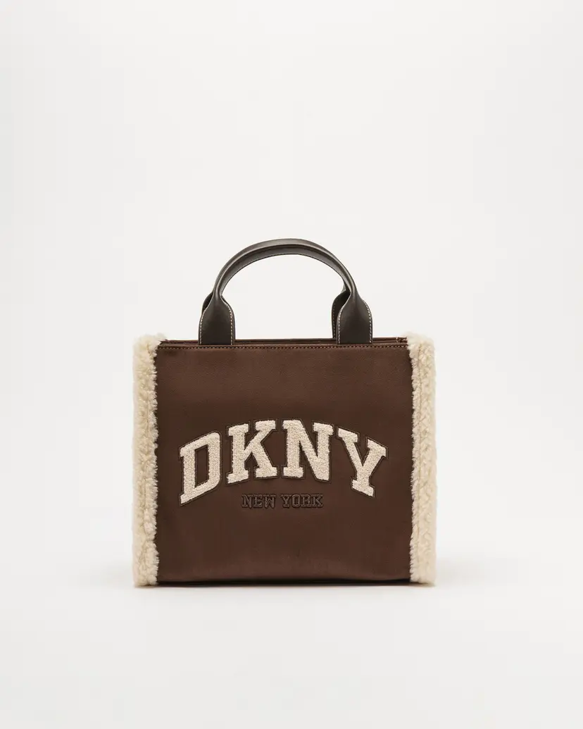 DKNY Dkny HADLEE MD TOTE Brown Tote Bag