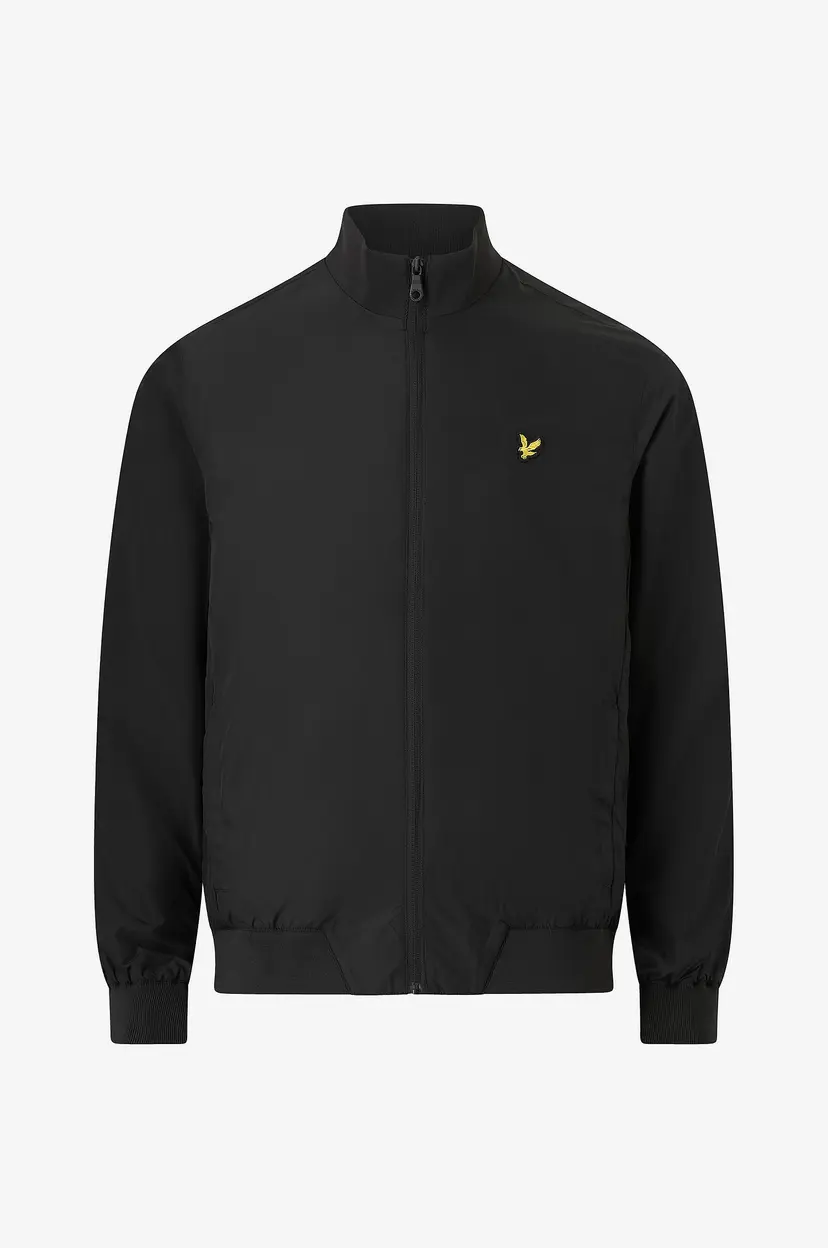 Lyle & Scott Jakke Funnel Neck Shell Jacket - Svart