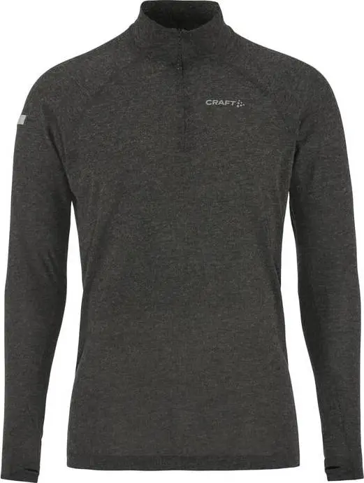 Craft Craft Men's ADV SubZ Wool LS Tee 3 Black-Melange