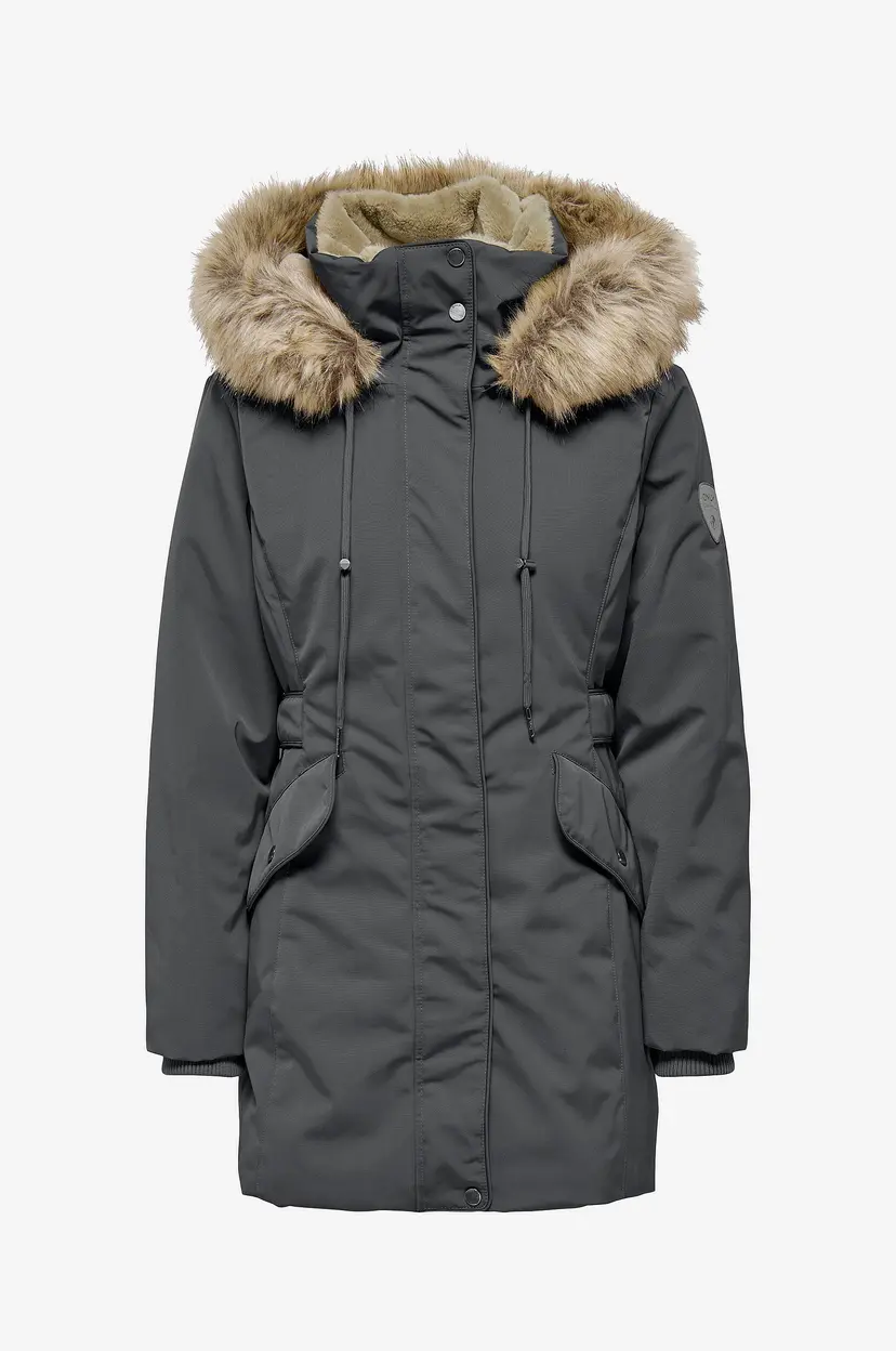 Only Carmakoma Parka carNewpriska - Grå