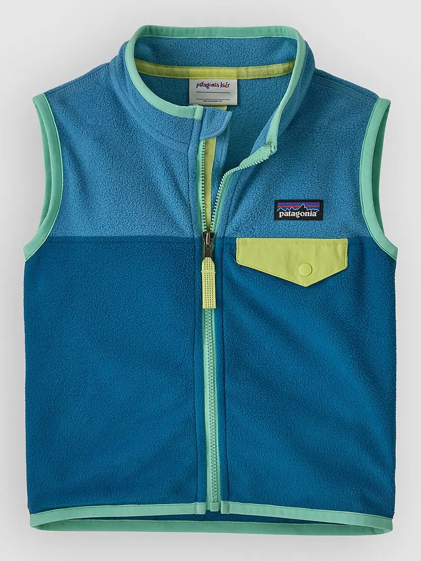 Patagonia Patagonia Micro D Snap-T Kids Vest blå