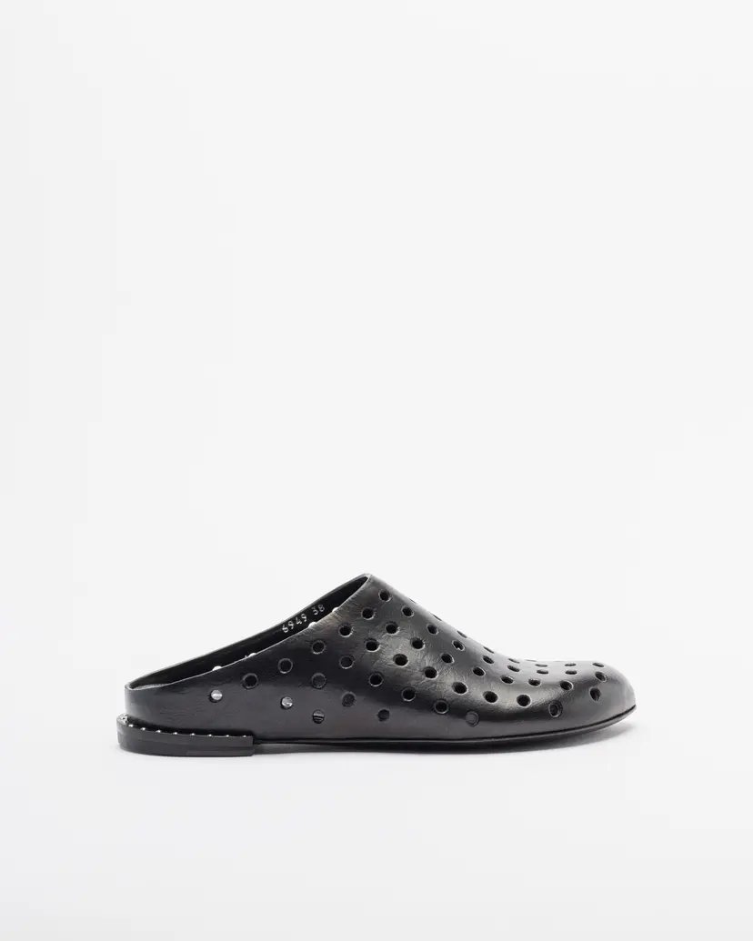 Premiata Premiata M6949 Black Slide sandals