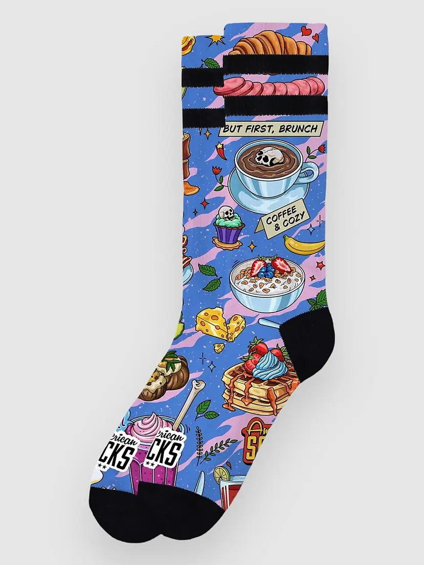 American Socks American Socks Brunch - Mid High Socks mønster