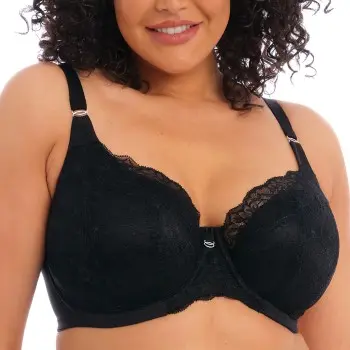 Elomi Elomi BH Brianna Underwire Padded Half Cup Bra Svart J 70 Dame