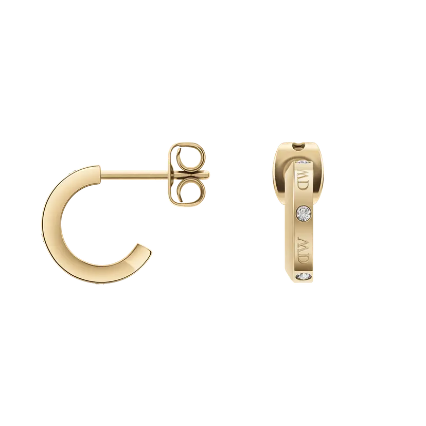 Daniel Wellington Gold Earrings Classic Lumine | DW