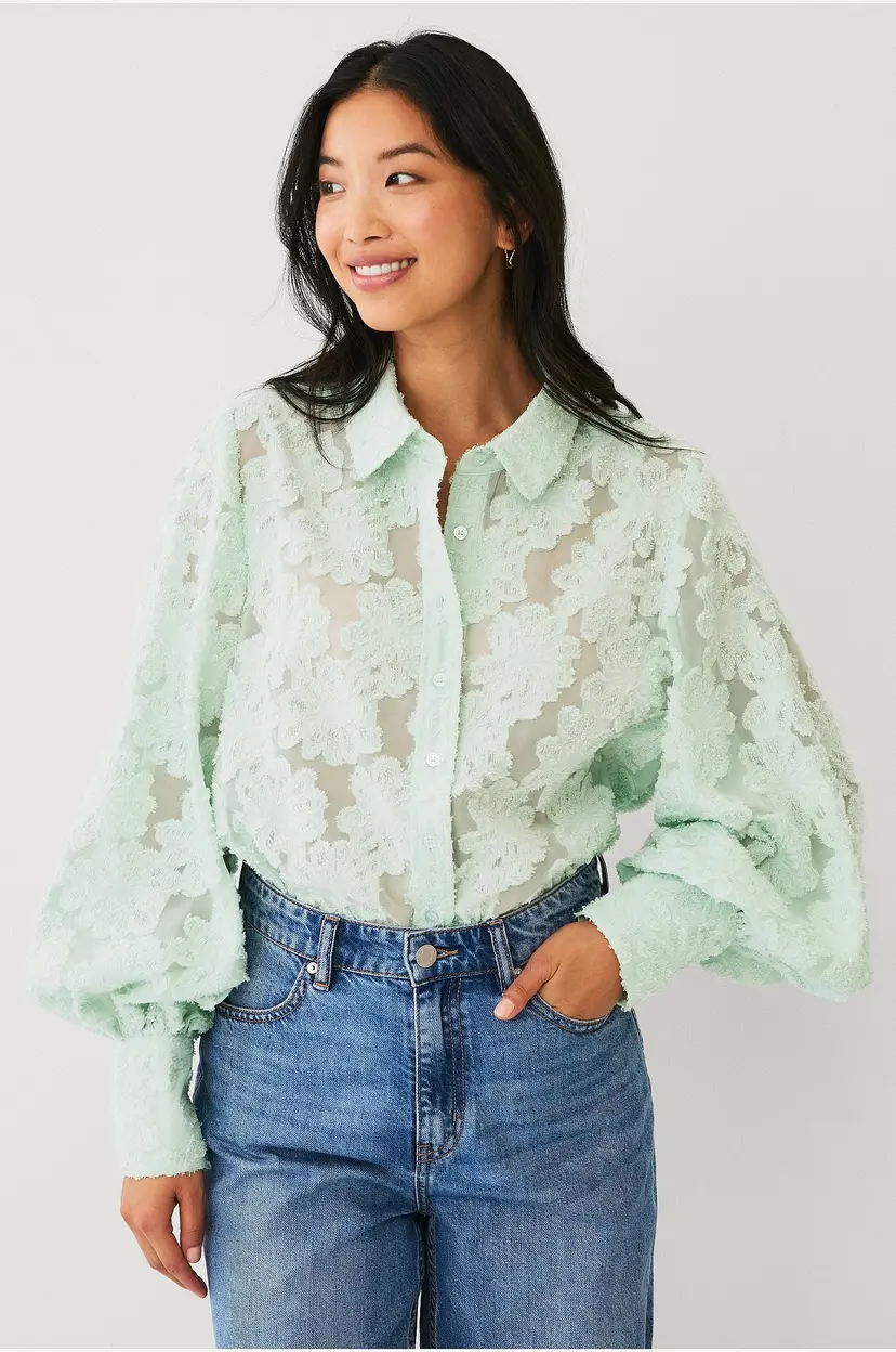 Ellos Collection Bluse Kim - Grønn