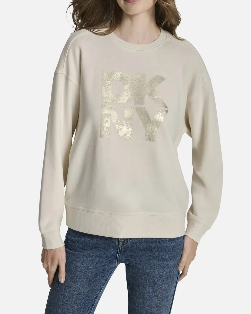 DKNY Jeans DKNY Jeans DJ5T1618 White Sweatshirt