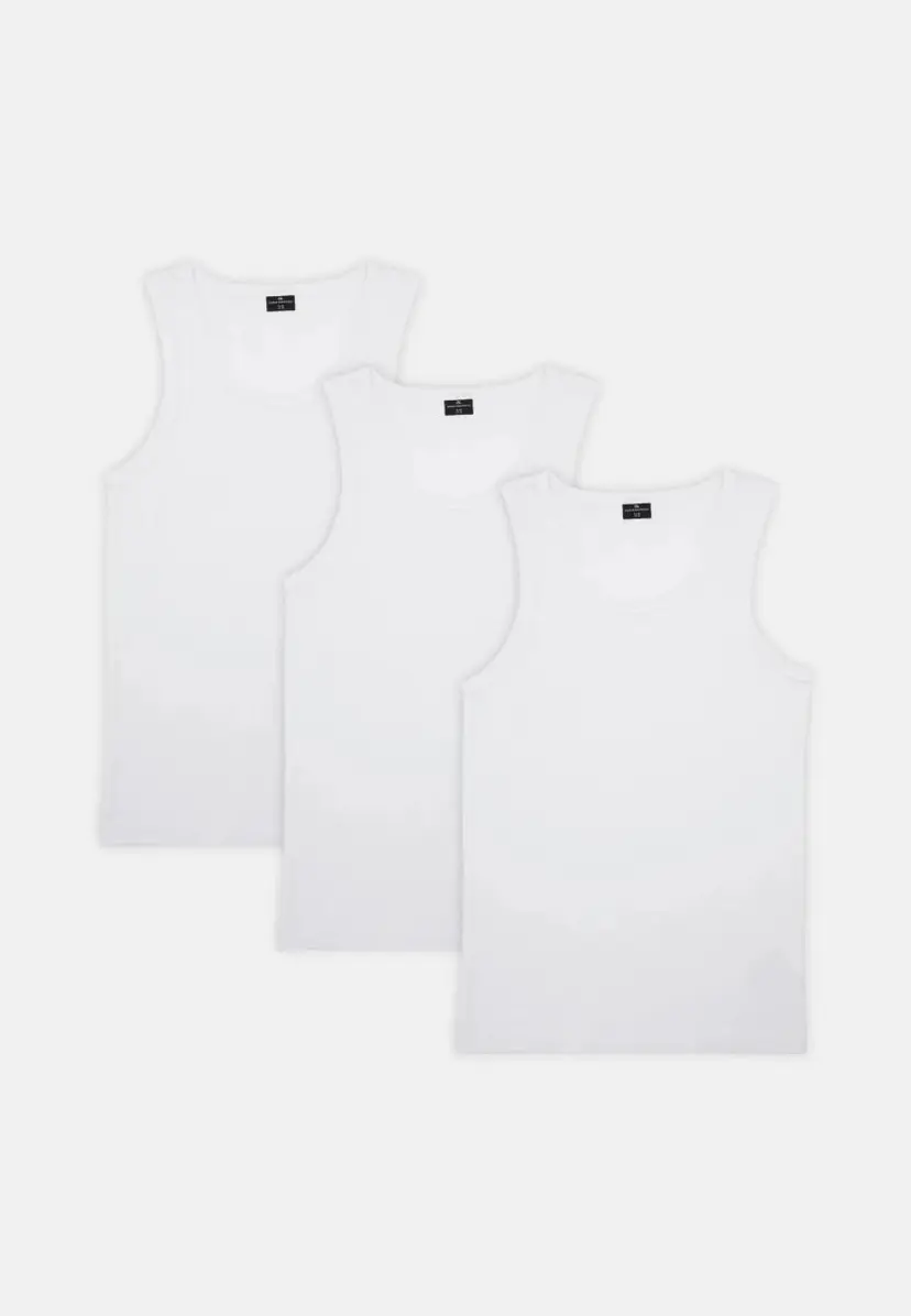 DANISH ENDURANCE DANISH ENDURANCE Organic Cotton Tanktop, Hvid, M