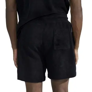 Bread & Boxers Bread and Boxers Terry Shorts Svart økologisk bomull Large Herre