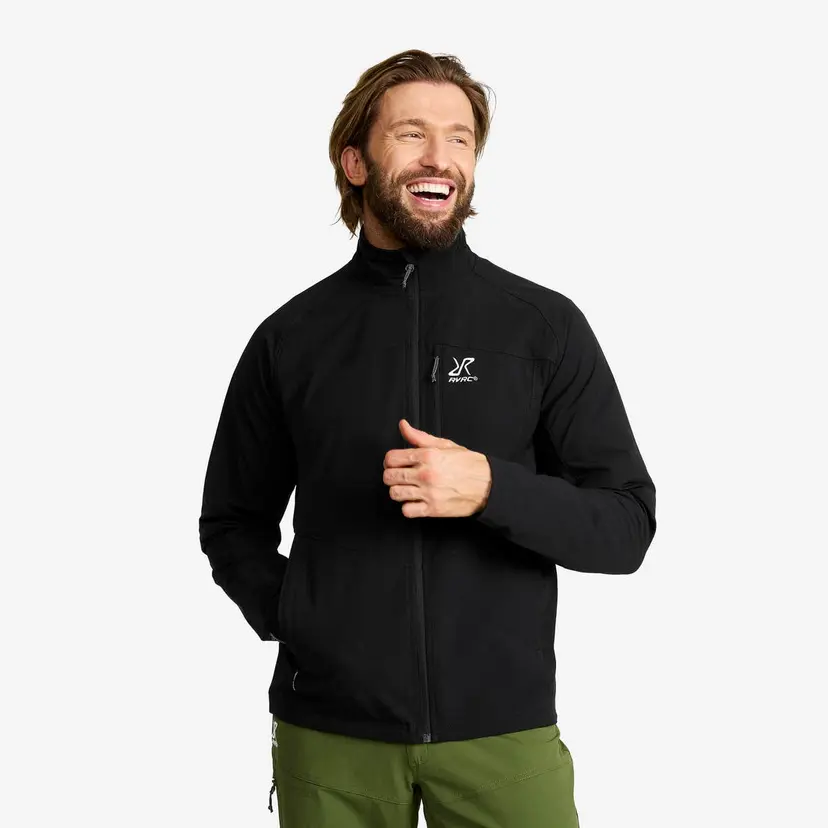 RevolutionRace Venue Stretch Jacket Herre Black