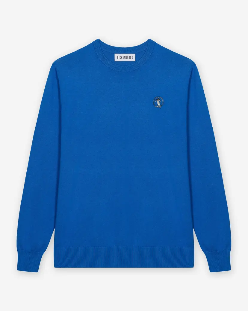 Bikkembergs Bikkembergs BMM1259 Blue Sweatshirt