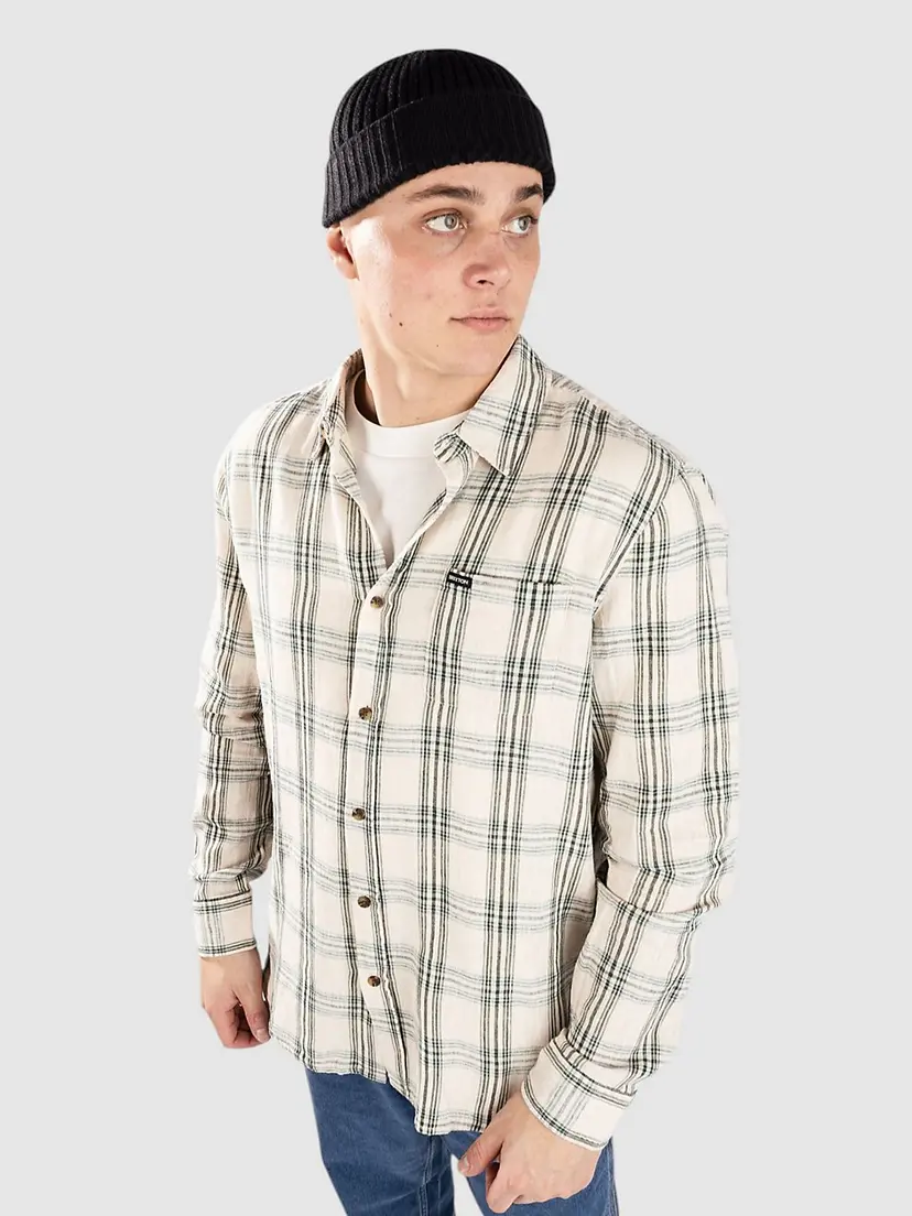 Brixton Brixton Charter Linen Skjorte mønster