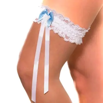 Magic MAGIC Wedding Band Hvit/Blå One Size Dame