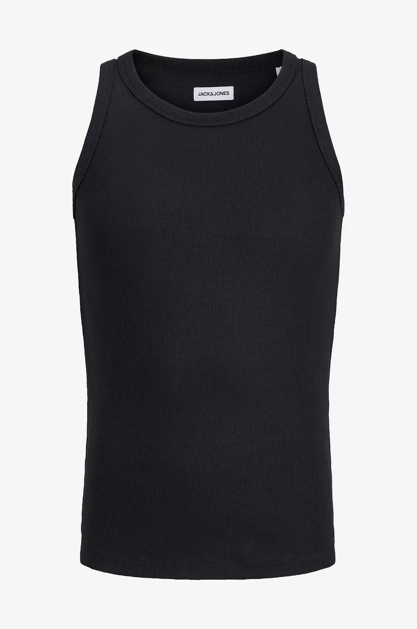 Jack & Jones Singlet Jjeorganic Rib Tank Top - Svart