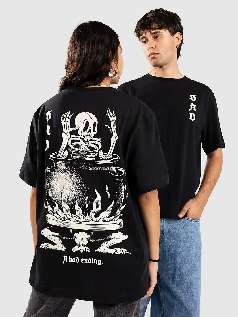 The Dudes The Dudes Sad T-skjorte svart