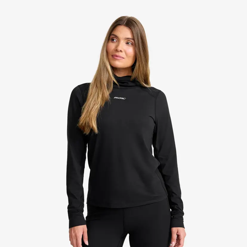 RevolutionRace Downhill Base Layer Balaclava Top Dame Black