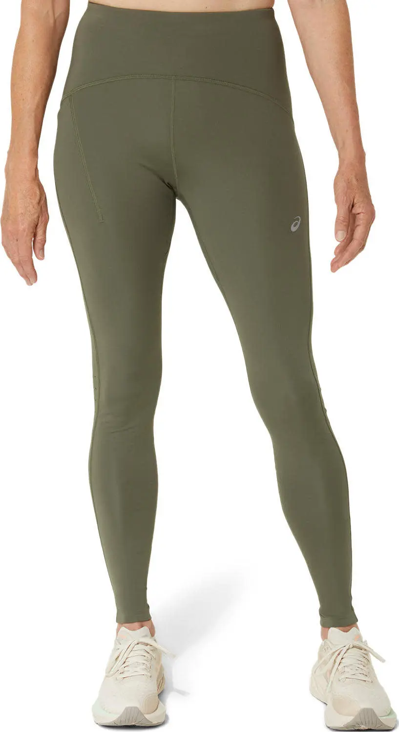 Asics Asics Women's Road High Waist Tight Mantle Green