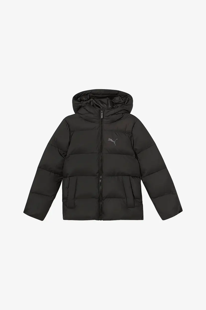 Puma Jakke Poly Hooded Puffer Jacket - Svart