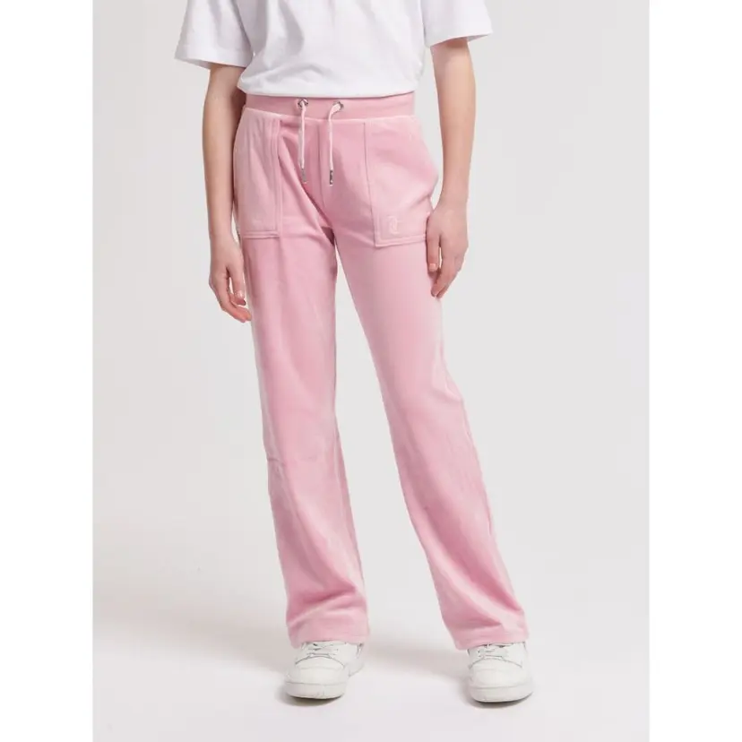 Juicy Couture Juicy Couture - Bukse Tonal Wide Leg Jogger Pink Nectar