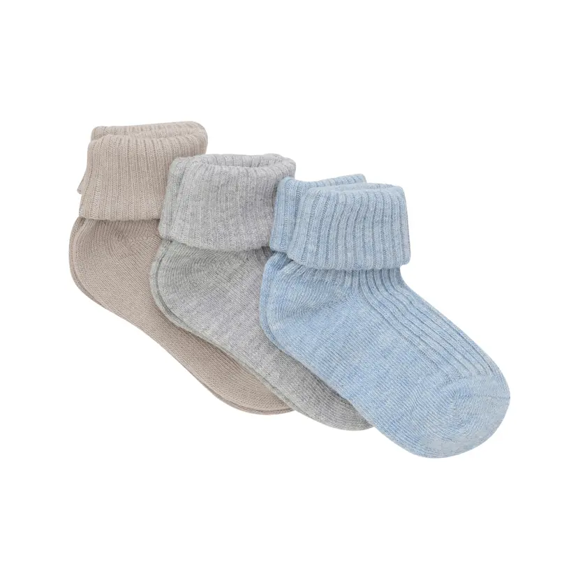 Minymo Minymo - Babysokker 3-pk Winter Sky