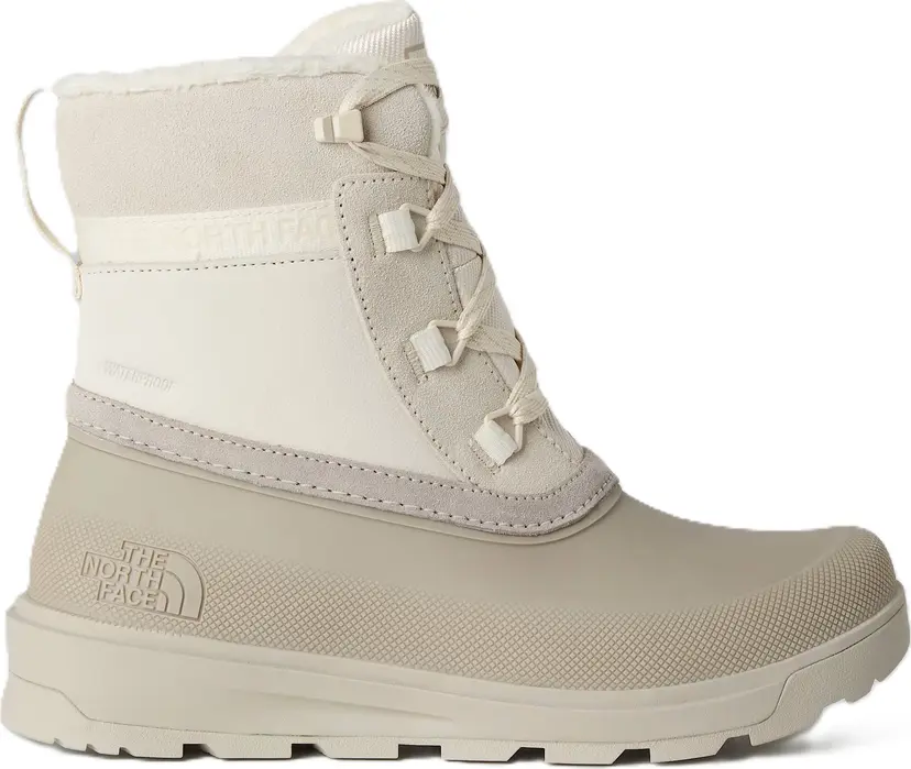 The North Face The North Face Women's Shellista V Shorty Waterproof Boots White Dune/Soapstone