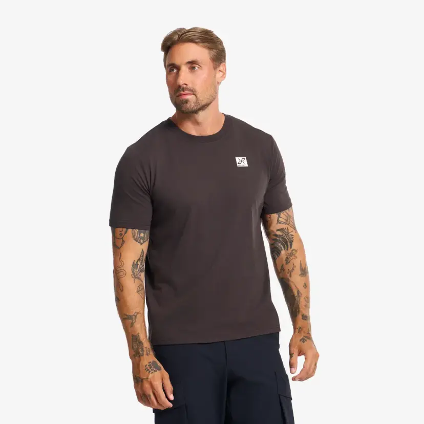 RevolutionRace Easy T-shirt Herre Espresso