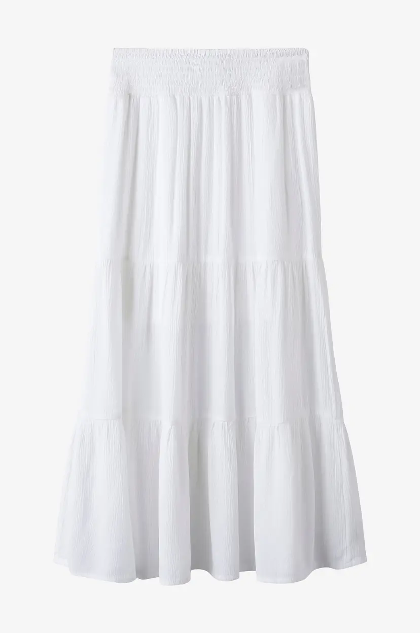 NAME IT Skjørt nkfHannya Long Skirt - Hvit