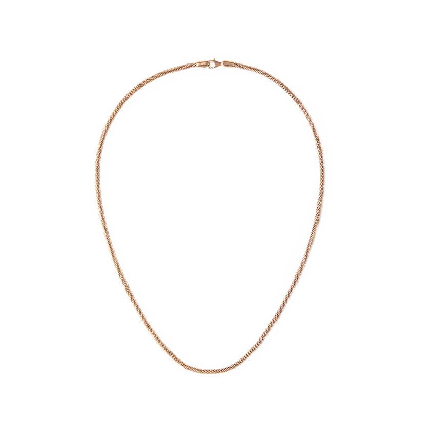 Daniel Wellington Rose Gold Necklace Tide Mesh 2.8 | DW