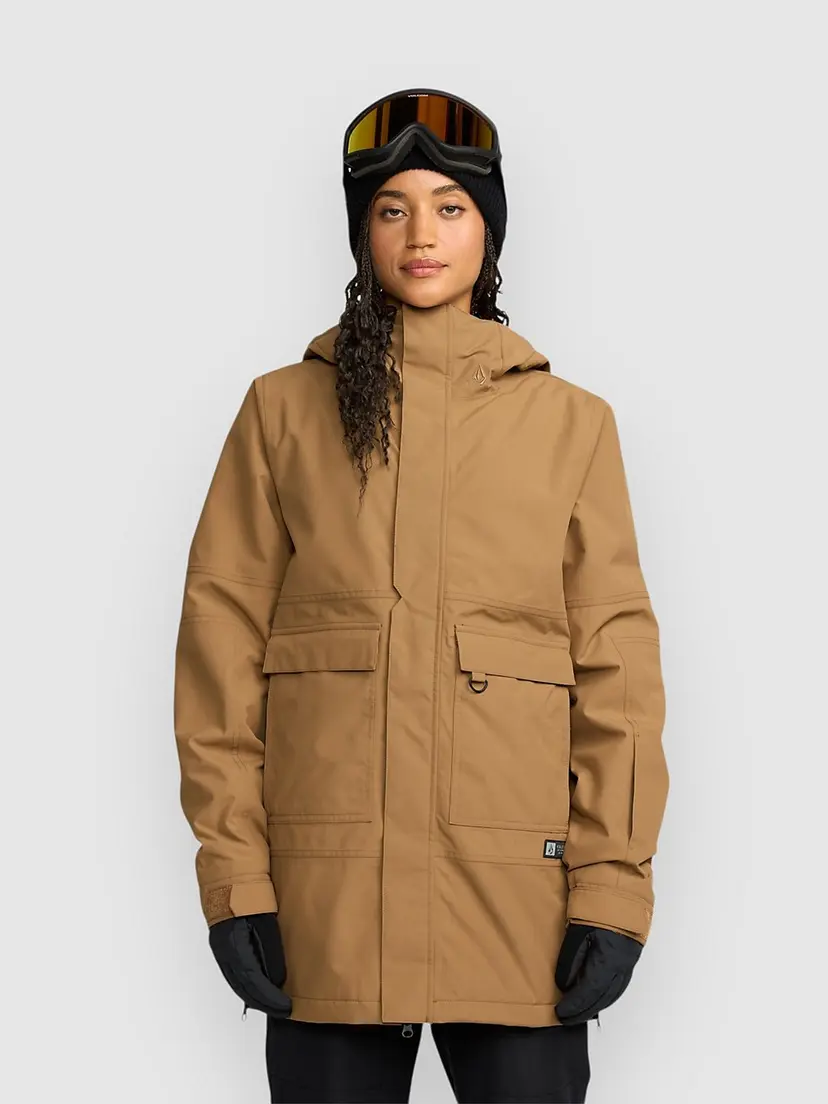 Volcom Volcom Qc Cruiser Ins Jakke brun