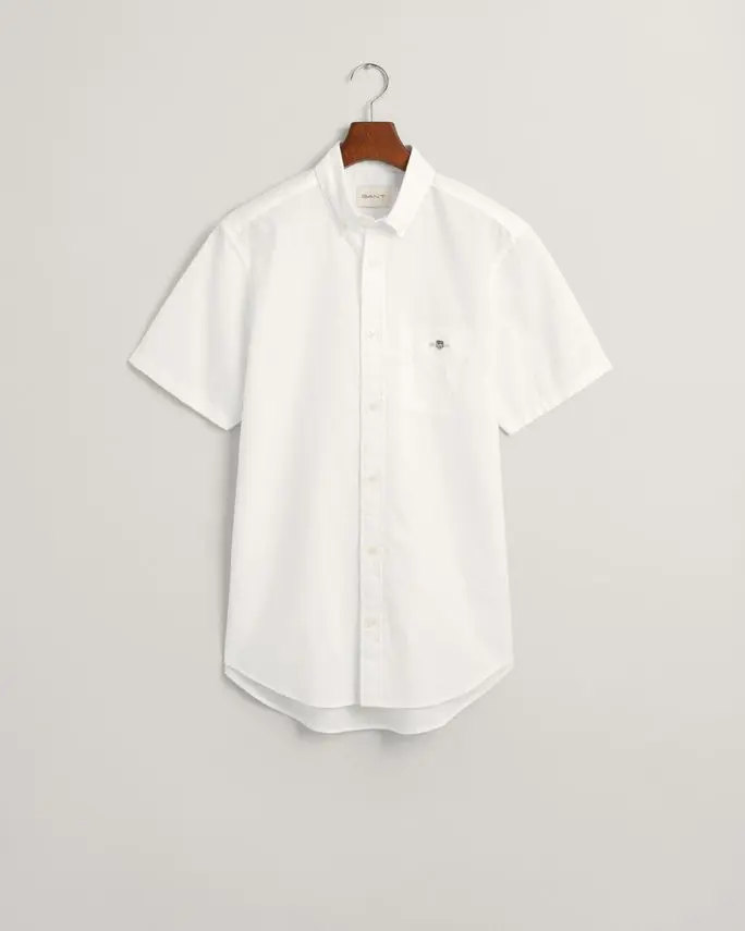 Gant REG COTTON LINEN SS SHIRT