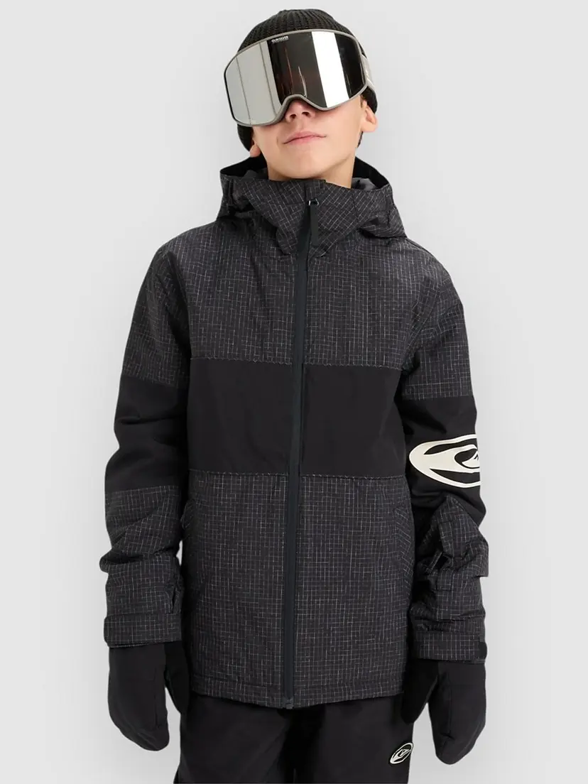 Quiksilver Quiksilver High In The Hood Kids Jakke svart