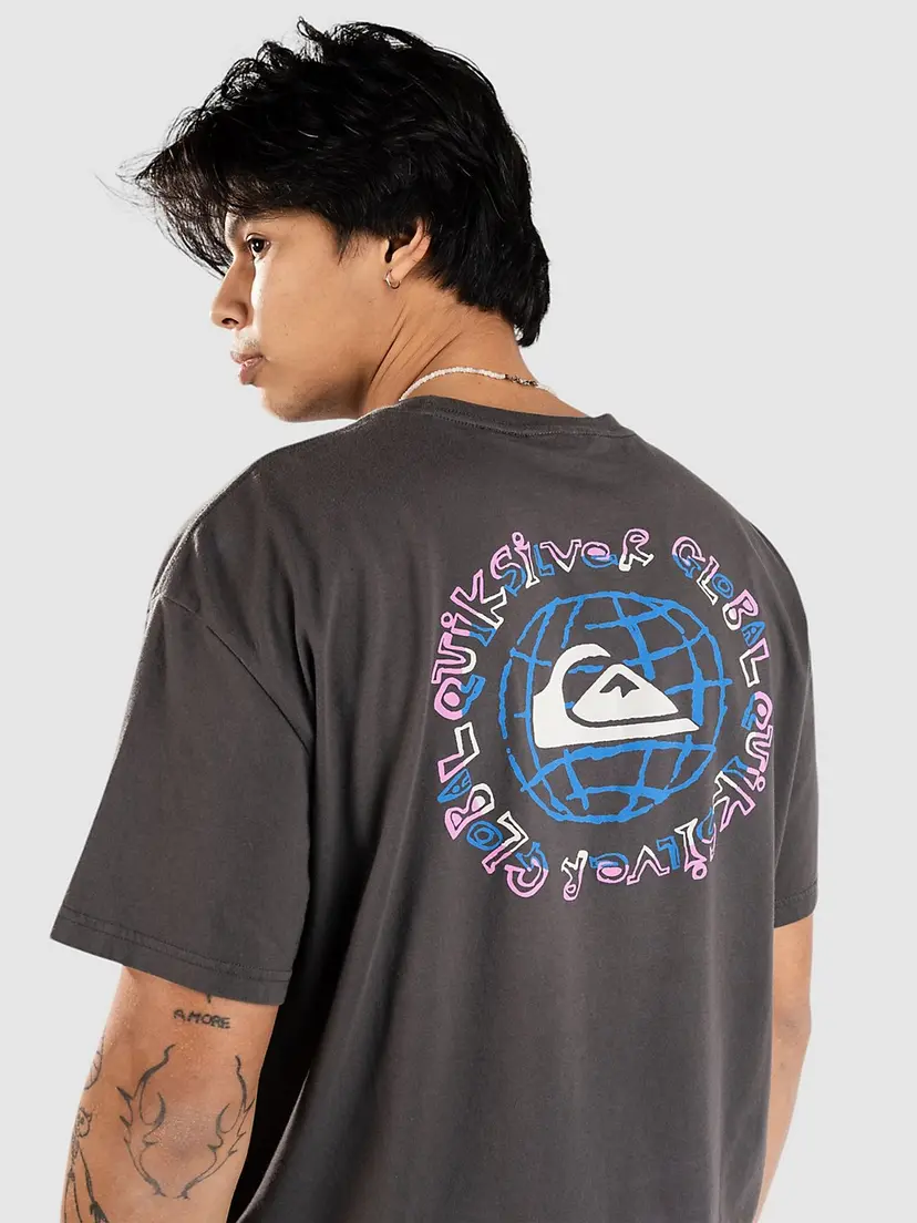Quiksilver Quiksilver Global Heat T-skjorte grå