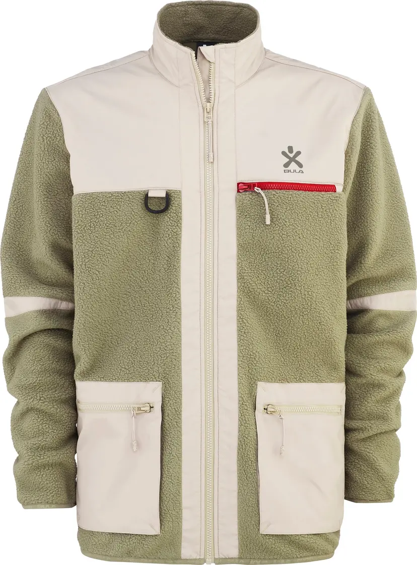 Bula Bula Men's Utility Fleece Jacket Sage