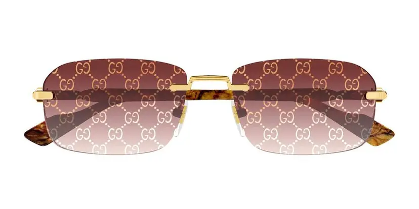 Gucci GG1221S solbriller, gull