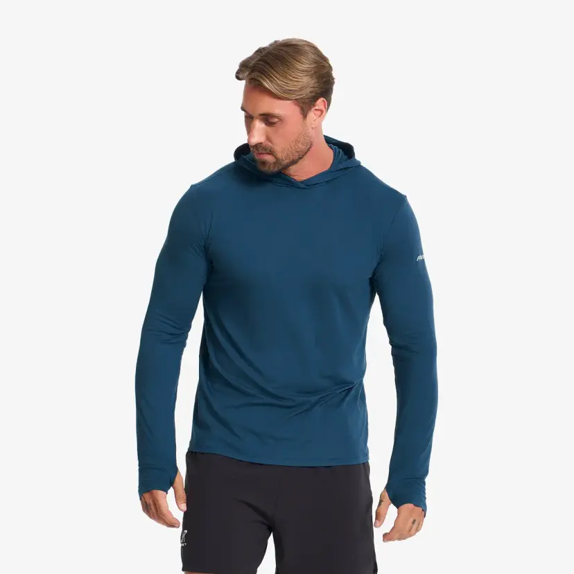 RevolutionRace Impulse Active Hoodie Herre Insignia Blue