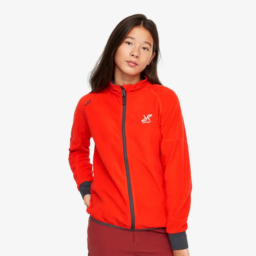 RevolutionRace Trekker Fleece Teens Lava