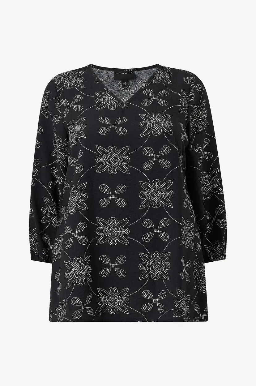Studio Bluse SEmmy Blouse - Svart