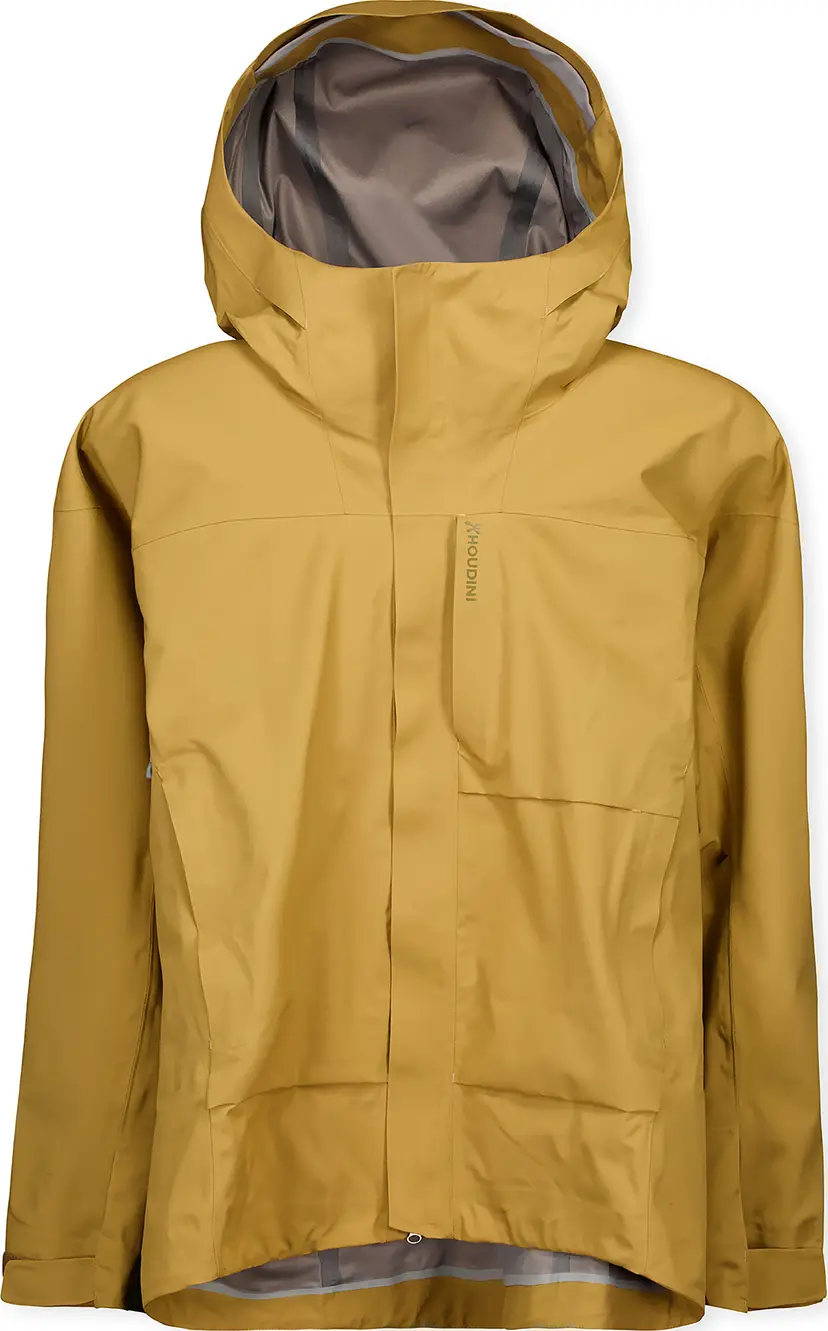 Houdini Houdini Men's Rollercoaster Jacket Greenish Gold
